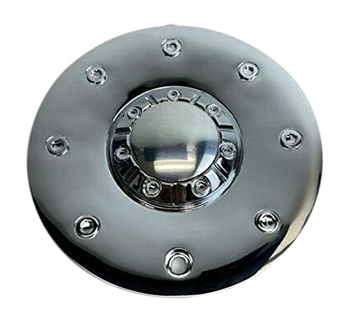 Panther Chrome No Logo Wheel Center Cap EMR0330-TRUCK-CAP LG0907-23 replacement wheel center cap part EMR0330-TRUCK-CAP