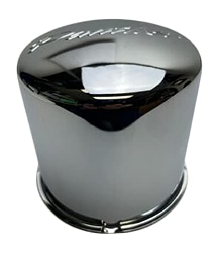 Panther Chrome Push Thru Wheel Center Cap 110MM replacement wheel center cap part 110MM-PANTHER