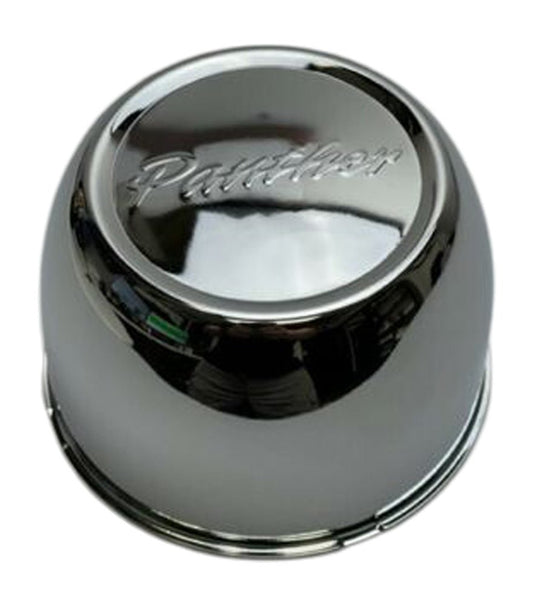 Panther Chrome Push Thru Wheel Center Cap 112MM replacement wheel center cap part PANTHER-112MM