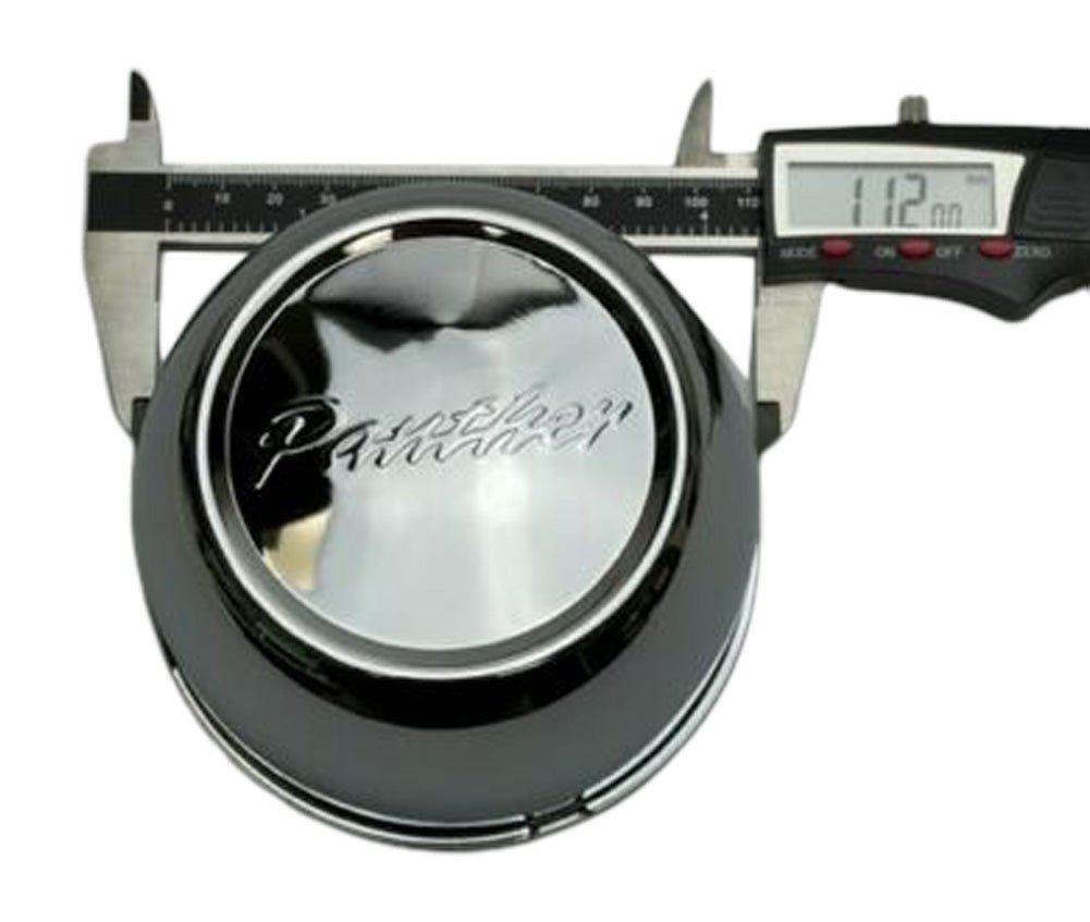 Panther Chrome Push Thru Wheel Center Cap 112MM wheel center cap additional view 2