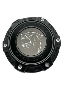 Panther Off-Road Matte Black Wheel Center Cap OR-VD-PANTHER - Wheel Center Caps