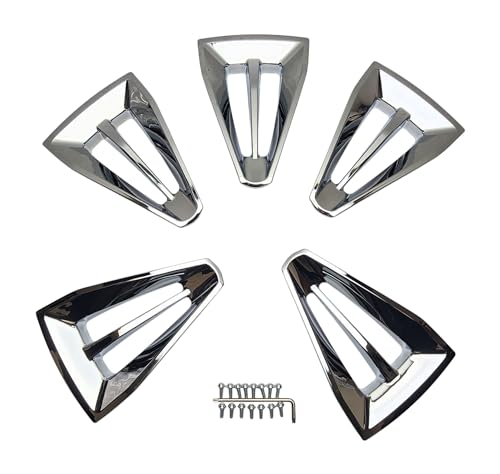 Performance OE Replicas PR212 22 Inch Wheel Chrome Inserts Set of 5 replacement center cap logo / insert part PR212