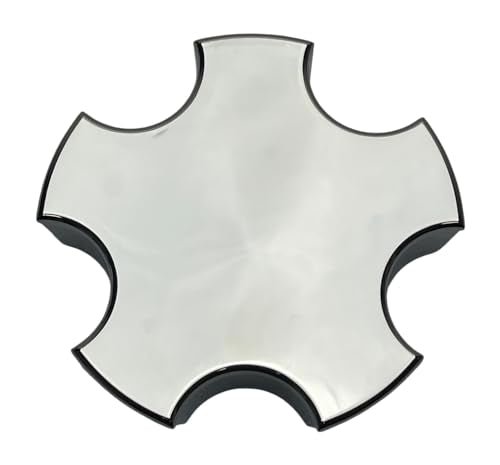 Performance Replicas PR104 Chrome Center Cap LB0057 Interchanged with PR105 C5 Corvette replacement wheel center cap part PR104