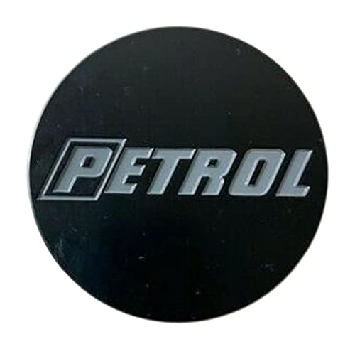 Petrol Wheels PCG18-P PSCG18PDBK1 Matte Black Wheel Center Cap CCPETMB - wheelcentercaps