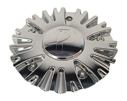 Phino Wheels PW10 CSPW10-2P SJ1410-03 Chrome Wheel Center Cap replacement wheel center cap part PW10