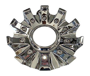 Phino Wheels PW48 CSPW48-1P Chrome Center Cap