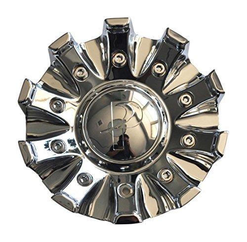 Phino Wheels PW48 CSPW48-1P Chrome Wheel Center Cap Snap In Included replacement wheel center cap part PW48