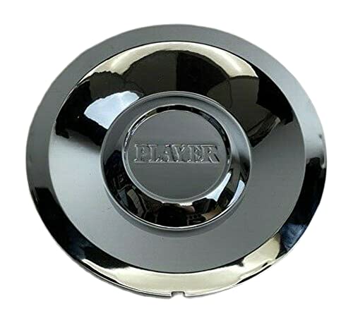 Player Chrome Snap in Wheel Center Cap C101001CAP replacement wheel center cap part C101001CAP
