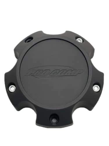 Pro Comp Flat Matte Black 5 Lug Wheel Center Cap 6031CAP4 replacement wheel center cap part 6031CAP4