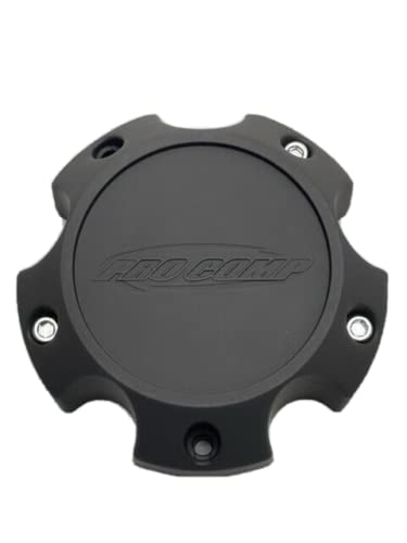 Pro Comp Flat Matte Black 5 Lug Wheel Center Cap 6031CAP4 - Wheel Center Caps