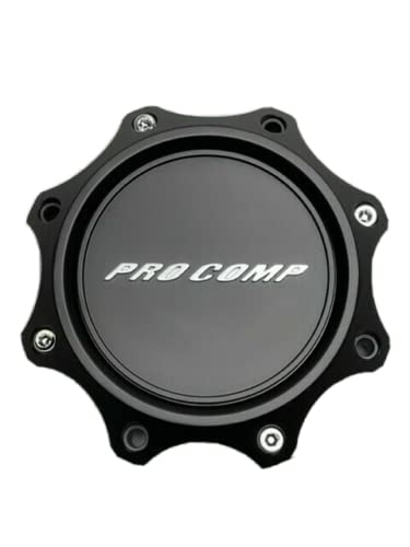 Pro Comp Matte Black 8 Lug Wheel CenterCap 34-8HS-CAP 503451501 YL Stamped Decal replacement wheel center cap part 34-8HS-CAP