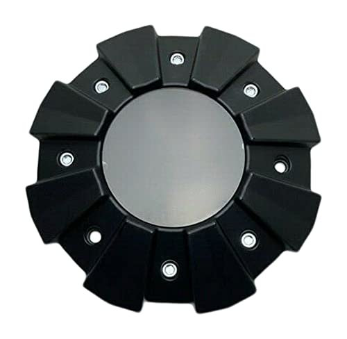 Pro Comp Matte Black No Logo Wheel Center Cap 6033CAP1 replacement wheel center cap part 6033CAP1