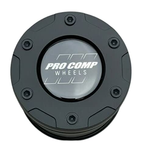Pro Comp Matte Black Push Thru Wheel Center Cap 8515041 replacement wheel center cap part 8515041