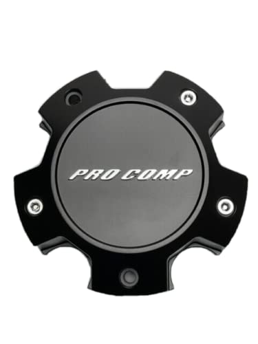 Pro Comp Matte Black Wheel Center Cap 504155542 5041555000 Stamped Decal replacement wheel center cap part 504155542