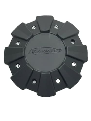 Pro Comp Matte Flat Black Wheel Center Cap 6033CAP1 LG0912-88 replacement wheel center cap part 6033CAP1