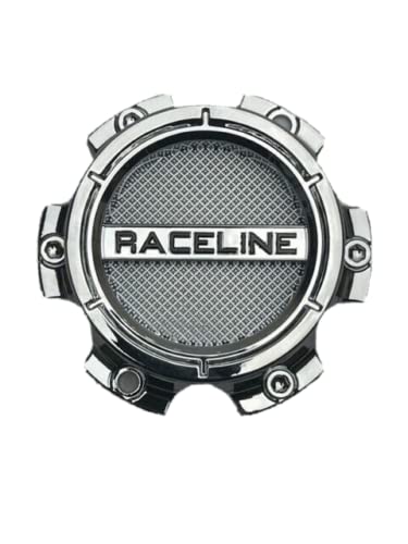 Raceline Chrome 6 Lug Wheel Center Cap C318L136S 6HX135 - Wheel Center Caps