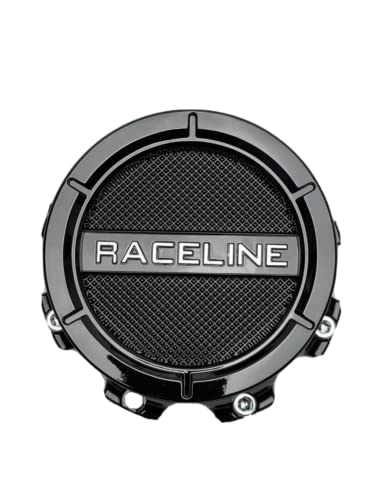 Raceline Gloss Black Wheel Center Cap C318L161S replacement wheel center cap part C318L161S