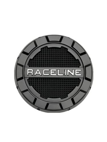 Raceline Matte Black Push Thru Wheel Center Cap BG108-LJ C319T108F replacement wheel center cap part BG108-LJ