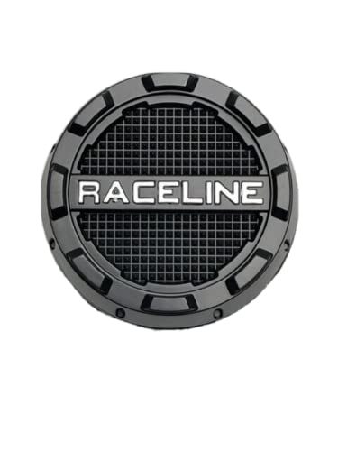 Raceline Matte Black Push Thru Wheel Center Cap C319T840F replacement wheel center cap part C319T840F