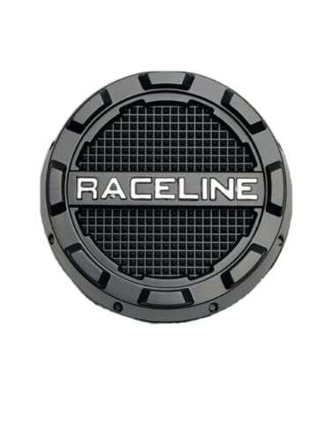 Raceline Matte Black Push Thru Wheel Center Cap C319T840F - Wheel Center Caps