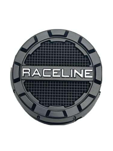 Raceline Matte Black Push Thru Wheel Center Cap C319T940F replacement wheel center cap part C319T940F