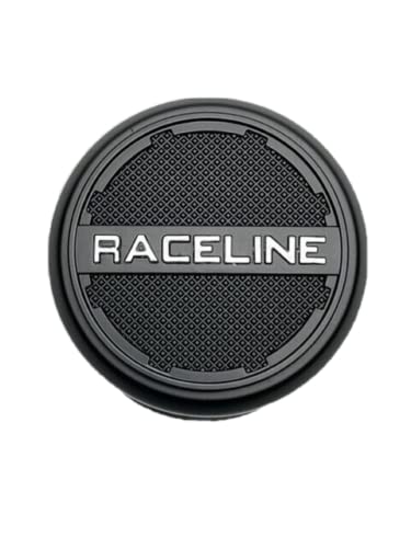 Raceline Matte Black Push Thru Wheel Center Cap C363T081F replacement wheel center cap part C363T081F