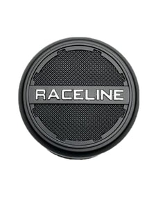 Raceline Matte Black Push Thru Wheel Center Cap C363T081F - Wheel Center Caps