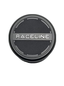 Raceline Matte Black Push Thru Wheel Center Cap C363T108F - Wheel Center Caps