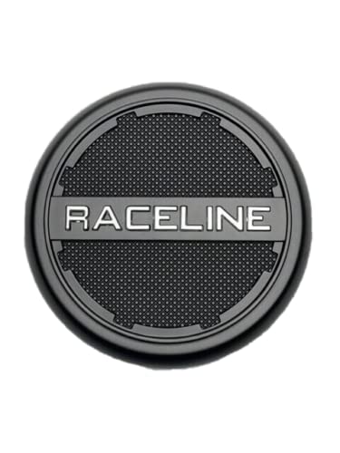 Raceline Matte Black Push Thru Wheel Center Cap C363T124F replacement wheel center cap part C363T124F