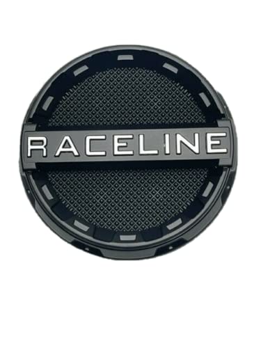 Raceline Matte Black Snap in Wheel Center Cap C904B-FB - Wheel Center Caps