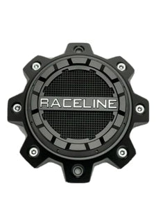 Raceline Matte Black Wheel Center Cap C119C C119A-SG C119C-XG - Wheel Center Caps