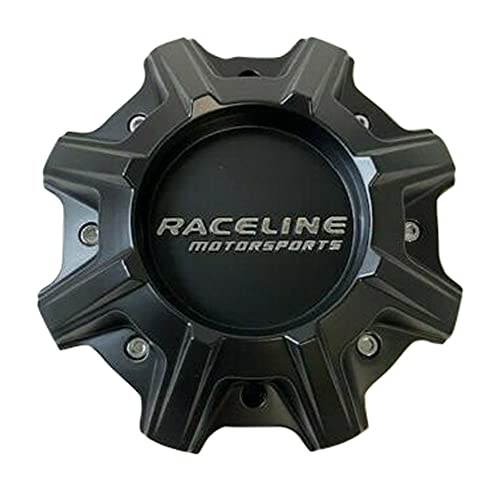 Raceline Motorsports CAP8035-2-U9B C816-2 Matte Black Center Cap replacement wheel center cap part CAP8035-2-U9B