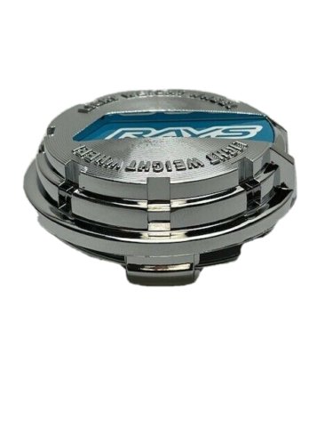 Rays Gram Lights Chrome Snap In Wheel Center Cap 4 Pack QC910-1 wheel center cap additional view 2