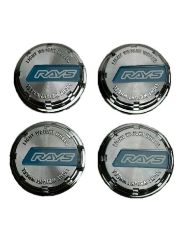 Rays Gram Lights Chrome Snap In Wheel Center Cap 4 Pack QC910-1 replacement wheel center cap part QC910-1