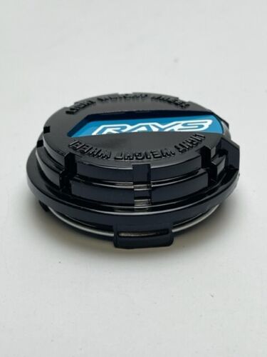 Rays Gram Lights Gloss Black Snap In Wheel Center Cap 4 Pack QC910-1 wheel center cap additional view 2