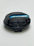 Rays Gram Lights Gloss Black Snap In Wheel Center Cap 4 Pack QC910-1 - Wheel Center Caps