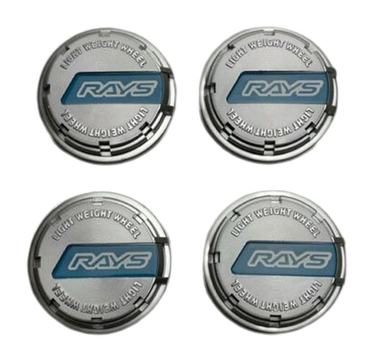Rays Gram Lights Silver Snap In Wheel Center Cap 4 Pack QC910-1 replacement wheel center cap part QC910-1