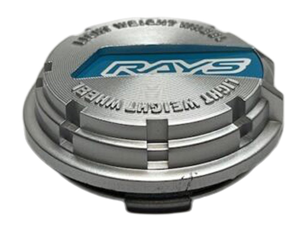 Rays Gram Lights Silver Snap In Wheel Center Cap 4 Pack QC910-1 wheel center cap additional view 2