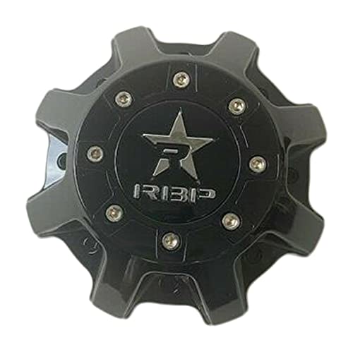 RBP Wheels CAP8040-6-4-B C894-6-4 Gloss Black Wheel Center Cap replacement wheel center cap part CAP8040-6-4-B