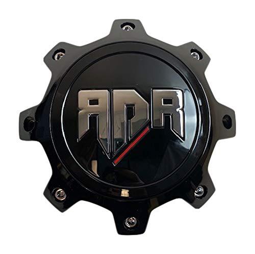 RDR Wheels CBRD08-1P Gloss Black Center Cap replacement wheel center cap part CBRD08-1P