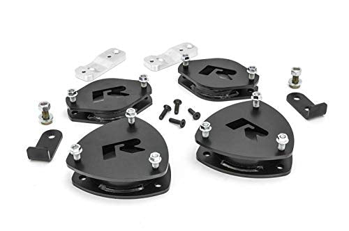 ReadyLIFT 2015-2019 Compatible With Subaru Outback 2.0'' SST Lift Kit 2.0'' Front, 1.5'' Rear 69-9520 - Wheel Center Caps