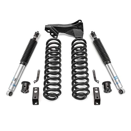 ReadyLift 46-2723 Coil Spring Leveling Kit 2.5 in. Front Lift Bilstein Front Shocks Incl. Track Bar Bracket Coil Spring Leveling Kit replacement suspension / vehicle accessory