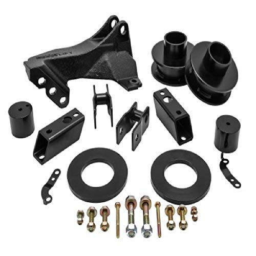 Readylift 66-2726 2.5” Leveling Kit with Track Bar Relocation Bracket for 2011-2020 Ford Super Duty F250 and F350 4WD trucks replacement suspension / vehicle accessory part 66-2726