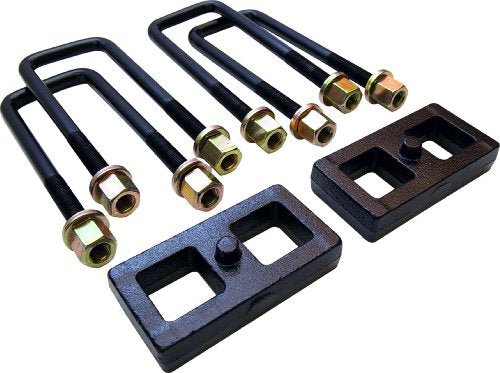 Readylift 66-5001 1" Rear Block leveling Kit Toyota Tundra / Tacoma, silver replacement suspension / vehicle accessory part 66-5001