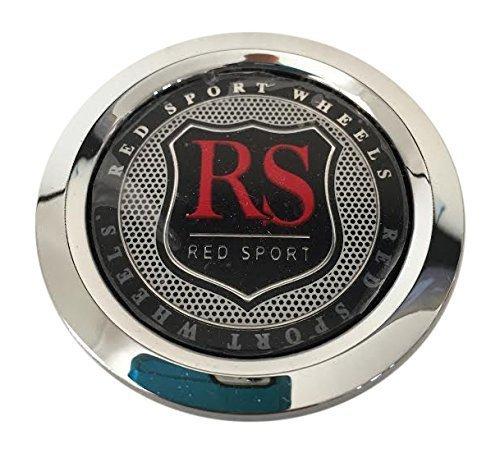 Red Sport Wheels CCVE65-1P HT 102-17 Chrome Wheel Center Cap replacement wheel center cap part CCVE65-1P