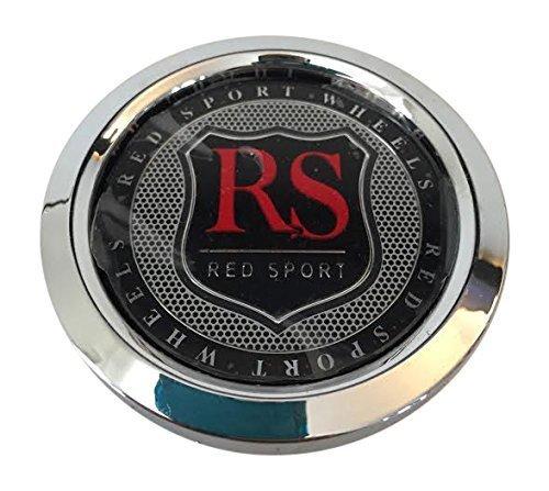 Red Sport Wheels CCVE70-1P Chrome Wheel Snap in Center Cap replacement wheel center cap part CCVE70-1P