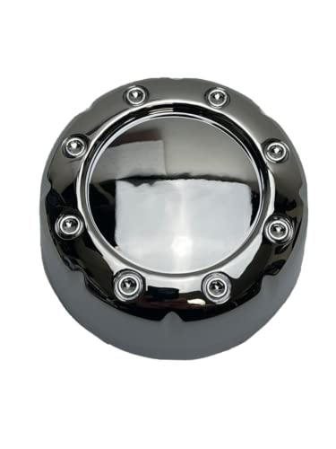 Rev Chrome Snap in No Logo Wheel Center Cap C10807-6H 390S029 replacement wheel center cap part C10807-6H