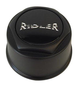 Ridler Wheels C569301CB7 C10675MB Black Center Cap - wheelcentercaps