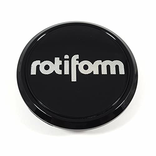 Rotiform 1005-41GBS Wheel Center Cap Gloss Black 3 Inch Outside Diameter 5 and 6 Lug R191 replacement wheel center cap part 1005-41GBS