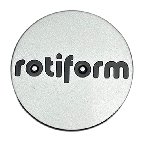 Rotiform Wheels 1003-40SB 1003-40 2.36 Inch Silver and Black Center Cap replacement wheel center cap part 1003-40SB